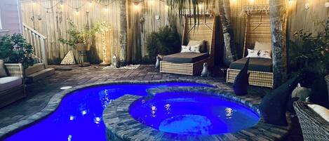 Außenpool, beheizter Pool