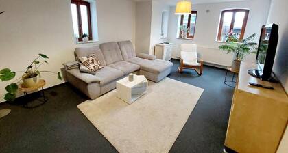 Central vacation apartment on the lake and near the castle