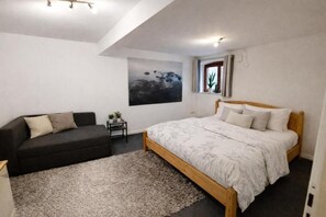 1 bedroom, iron/ironing board