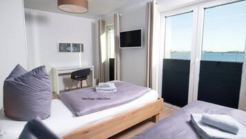 2 Schlafzimmer, Bügeleisen/Bügelbrett, Reisekinderbett, kostenloses WLAN
