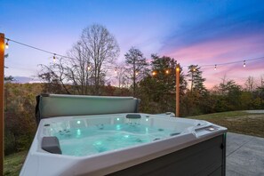 Bain à remous extérieur