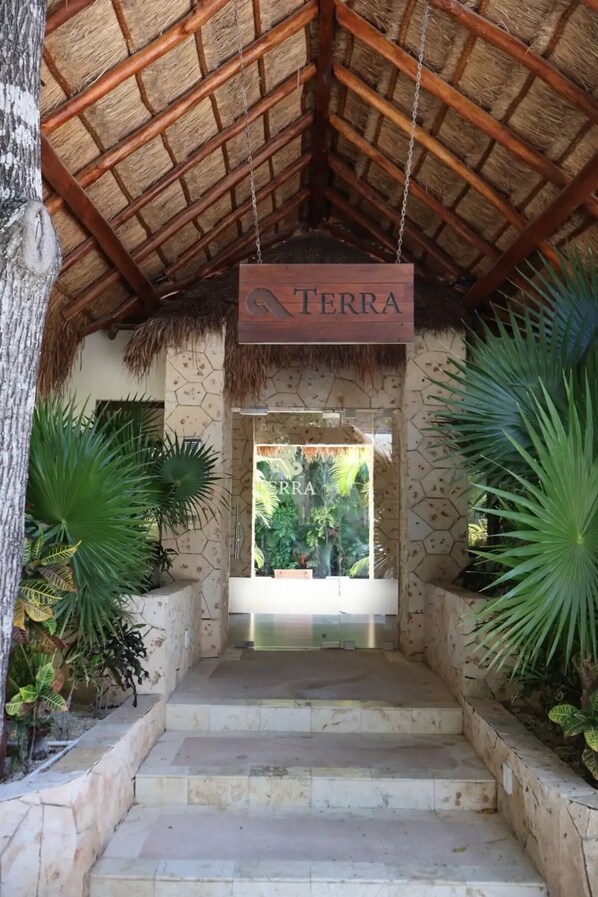 Exterior detail - Departamento con Jacuzzi (Tulum)