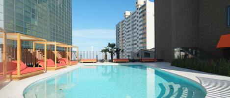 Seasonal outdoor pool