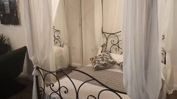 1 soverom og sengetøy