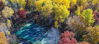 Cozy Cabin Nisswa with Outdoor Hot tub, Sauna and Tennis Court (Plus Extra House & Bunkhouse Avail)