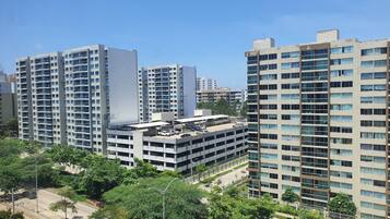 Vistas a la ciudad desde el alojamiento
