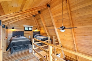 Cabaña Confort, balcón, vistas al lago | Ropa de cama de alta calidad, edredones de plumas, decoración individual