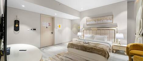 1 chambre, fer et planche à repasser, Wi-Fi, draps fournis