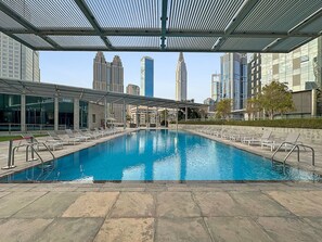 Pool - FIRST CLASS  1BR Luxury Living in DIFC (Dubai)