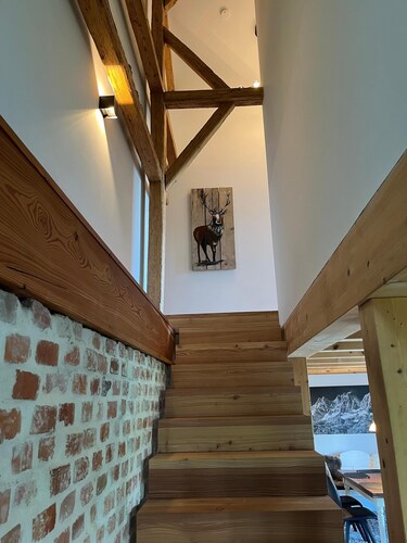 Boschenhof Suite, 86sqm, with wood-burning stove and gallery