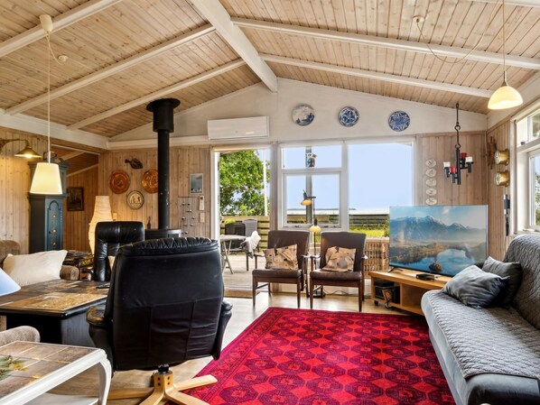 TV, fireplace, DVD player