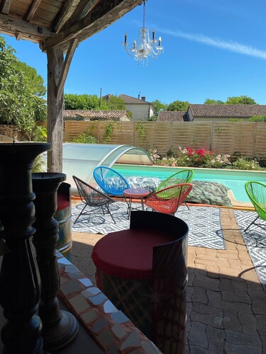 House with pool in Occitan Tuscany between Albi, Castres and Gaillac 