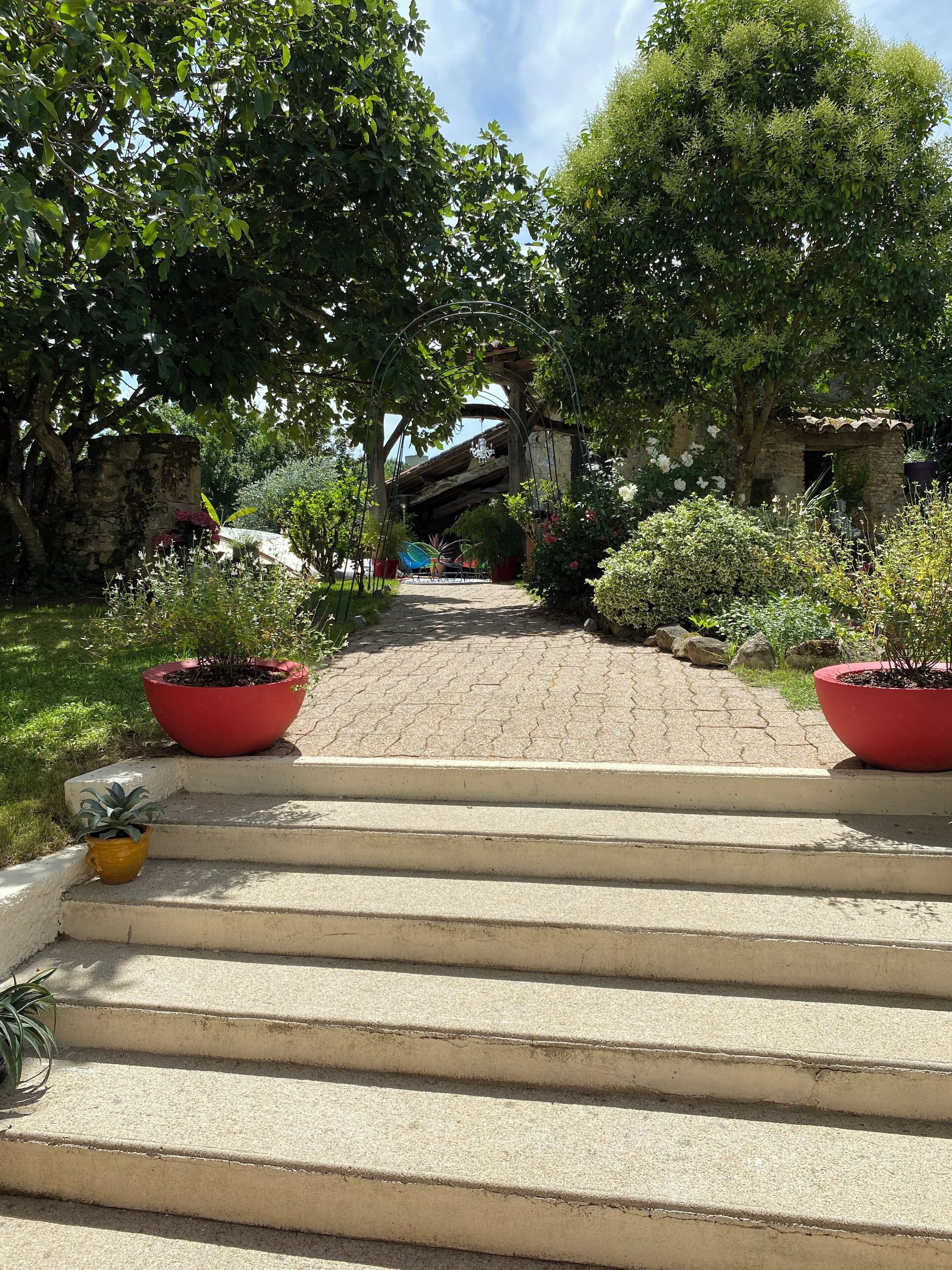 Enceinte de l’hébergement