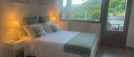 1 bedroom, iron/ironing board, bed sheets