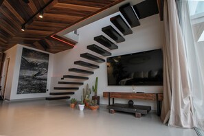 Interior - Casa OuirA. Townhouse with private pool with views to Lanzarote and Isla de Lobos (Corralejo)