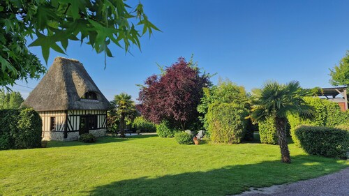 Gîte 2 Personnes Proche de Honfleur Avec Piscine