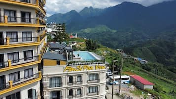 Façade de l’hébergement