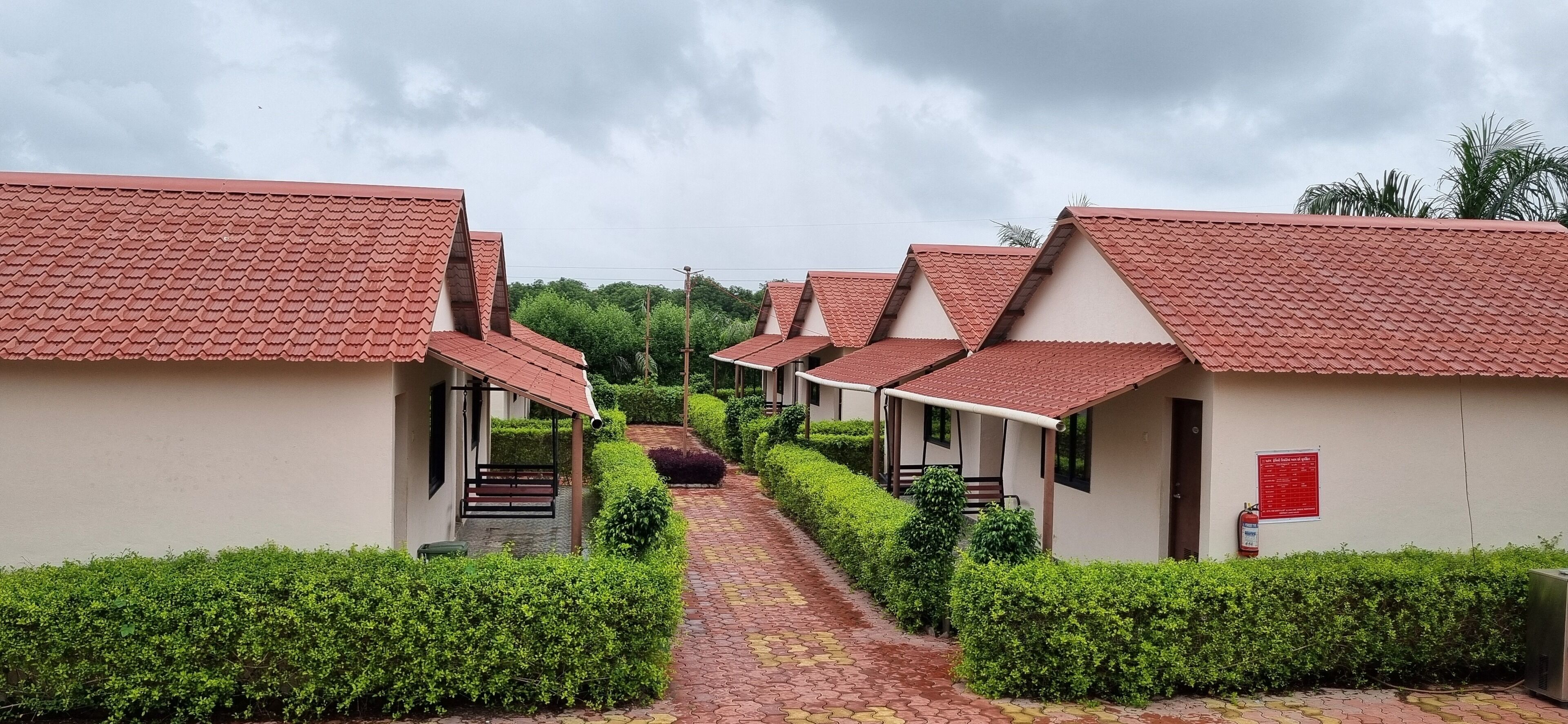 Entrada al alojamiento