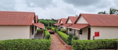 Entrée de l’hébergement