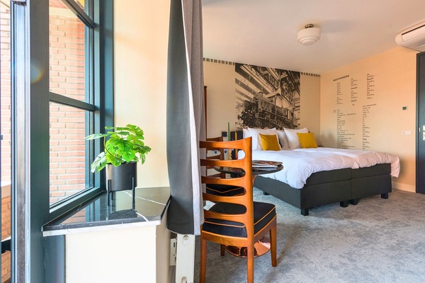 Betaalbare studio's en appartementen bij Hotel Tilburg—verblijf in het centrum, dicht bij de Efteling, Beekse Bergen en alle hoogtepunten van de stad.