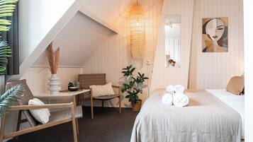 1 chambre, Wi-Fi gratuit, draps fournis