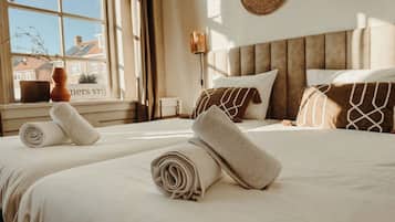 1 Schlafzimmer, Reisekinderbett, kostenloses WLAN, Bettwäsche