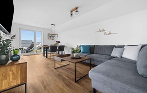 Smart TV - Cozy apartment in Olpenitz with sauna (Olpenitz)