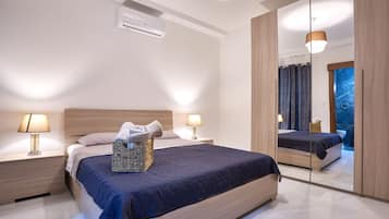 2 slaapkamers, een strijkplank/strijkijzer, reisbedje, gratis wifi