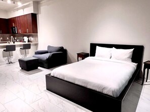 1 bedroom, iron/ironing board, free WiFi, bed sheets