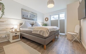 2 bedrooms, iron/ironing board, travel cot, free WiFi - Cozy apartment in Olpenitz with sauna (Olpenitz)