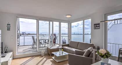 Precioso barco en Olpenitz con sauna