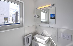 Shower, hair dryer
