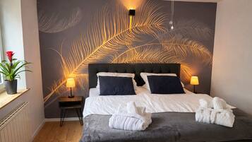 1 chambre, fer et planche Ă repasser, Wi-Fi gratuit, draps fournis