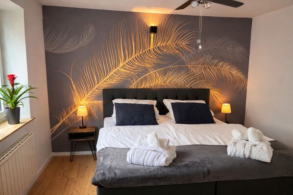 1 bedroom, iron/ironing board, free WiFi, bed sheets