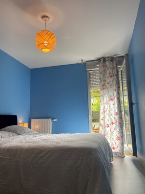 2 soverom, strykejern/-brett, wi-fi og sengetøy