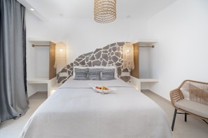 2 bedrooms, Egyptian cotton sheets, premium bedding, in-room safe - BLUE SEA NAXOS  (Naxos)