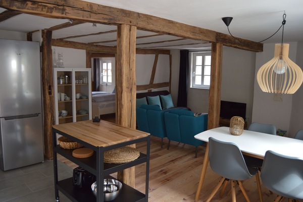 Blick von der Eingangstür in die Wohnung