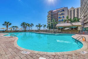 Indoor pool, a heated pool