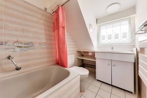 Shower, hair dryer