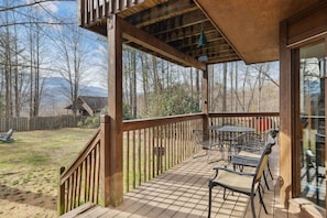 Cabin, 2 Bedrooms | Balcony