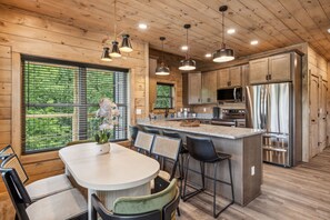 Cabin, 4 Bedrooms | Private kitchen | Fridge, oven, coffee/tea maker, toaster - Jerne Of A Lifetime 4 Bedroom Cabin by RedAwning (Sevierville)