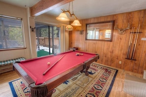 House, 3 Bedrooms | Games room - Bambi's Bunkhouse 3 Bedroom Home by RedAwning (South Lake Tahoe)