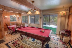 House, 3 Bedrooms | Games room - Bambi's Bunkhouse 3 Bedroom Home by RedAwning (South Lake Tahoe)