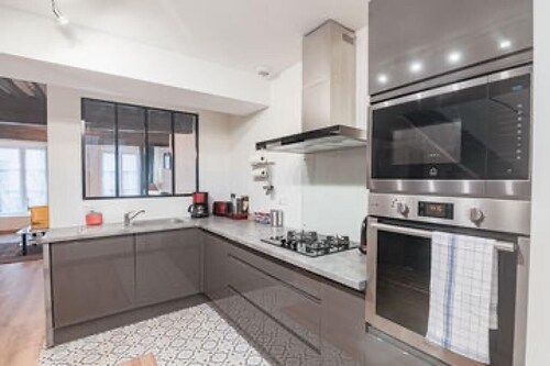 Maison de Ville avec Cour intérieure couverte