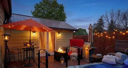 Romantic Wine Country Retreat Spa-Hot Tub & Sauna