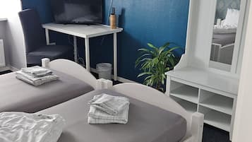 3 habitaciones, escritorio, cuna de viaje y wifi gratis