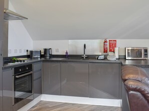 High chair - 1 bedroom accommodation in Dippen, near Whiting Bay, Isle of Arran (Dippen, near Whiting Bay, Isle of Arran)