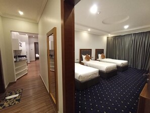 Apartment three bed rooms -6 Beds | Egyptiska bomullslakan och sängtillbehör av högsta kvalitet