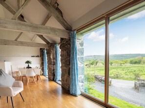 Interior - A modern cottage, set in a stone barn not far from Dolgellau and Llwyngwril. (Arthog)