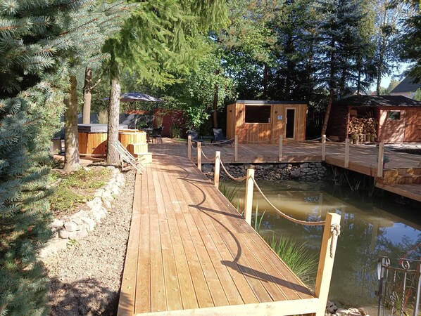 Overnattingsstedets uteområder